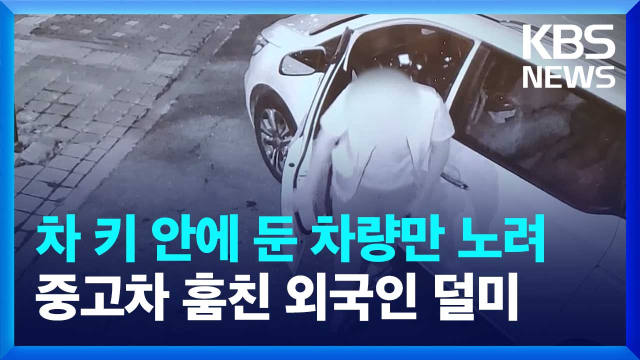 “차 키 안에 둔 차량만 노려”…중고차 훔친 외국인 덜미 기사 이미지