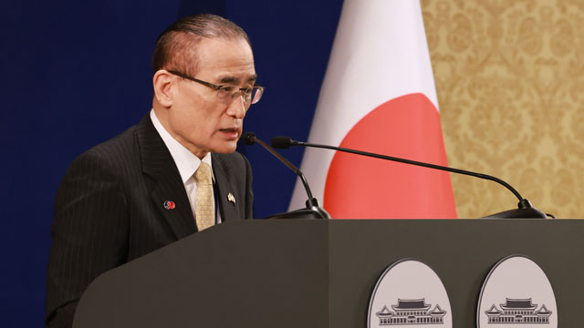 [속보] 안보실장 “한일 정상, 회담서 관세 협상 소통<br>…과거사 문제도 충분한 건설적 대화”
