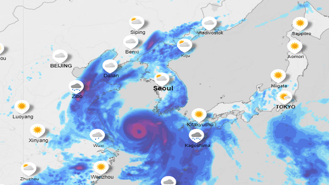 ‘기상 망명’ 불렀던 노르웨이 기상청, 태풍 ‘바비’ 강풍 예보는?