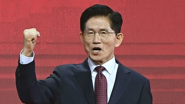 김문수 후보, 한센인마을 방문…국민의힘 본격 대선 체제
